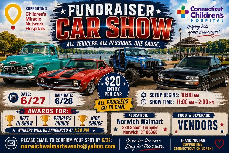 Norwich Walmart 1st Annual Car Show