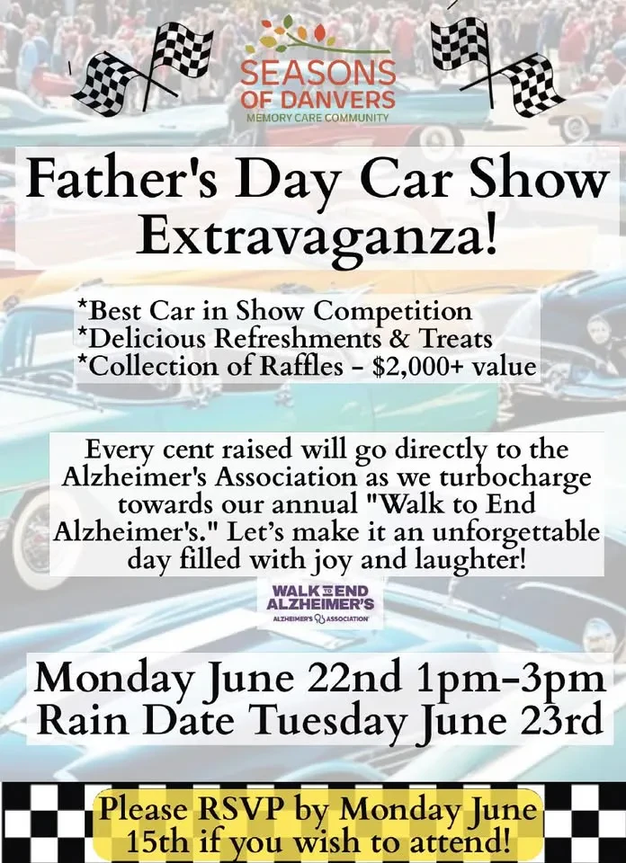 Father’s Day Car Show Extravaganza at Seasons of Danvers!