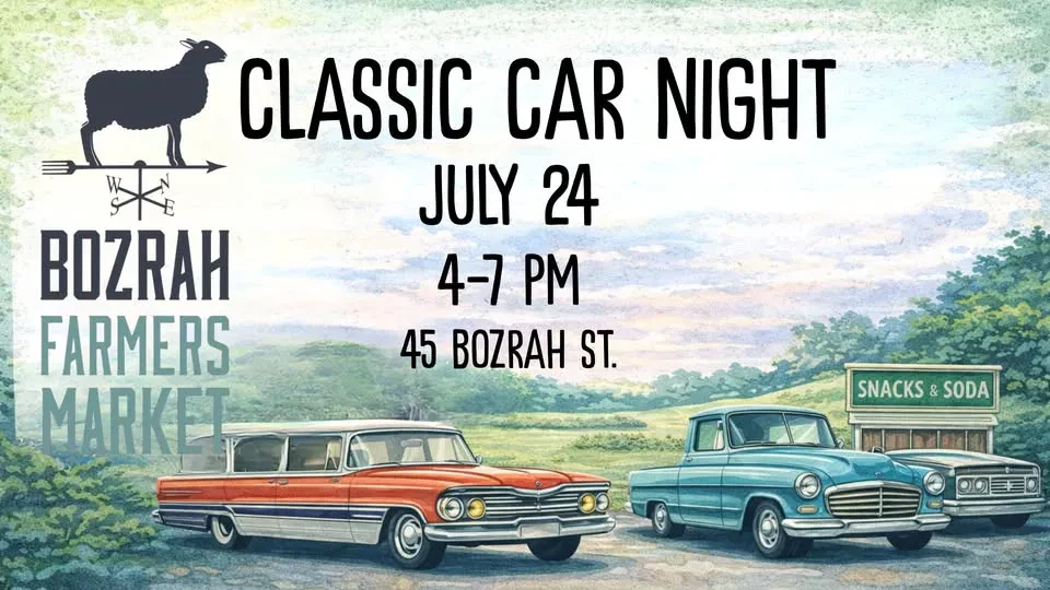 Bozrah Farmers Market Classic Car Night
