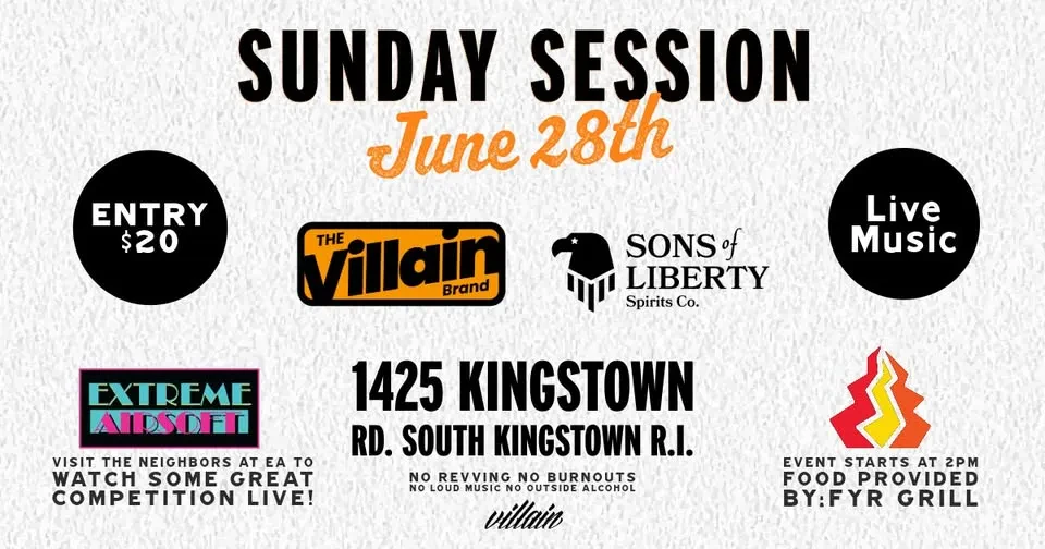 Sunday Session Car Meet With Villain