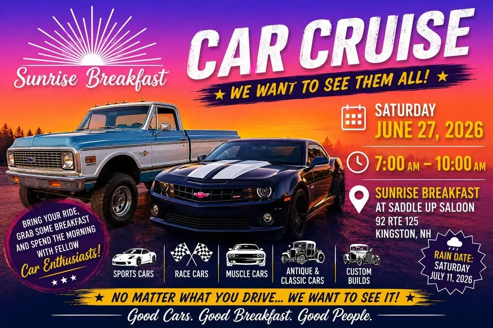 Sunrise Breakfast Car Cruise