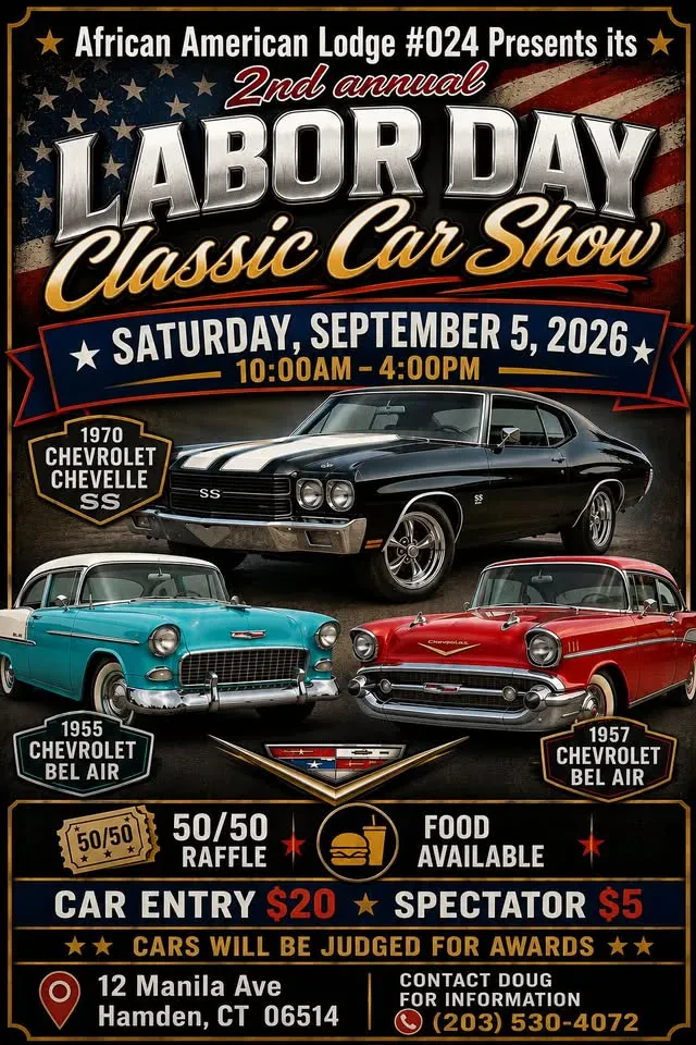 African American Lodge #024 Labor Day car show