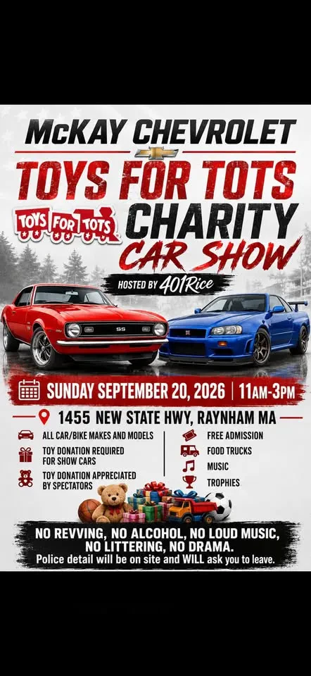 McKay Chevrolet Toys For Tots Car Show