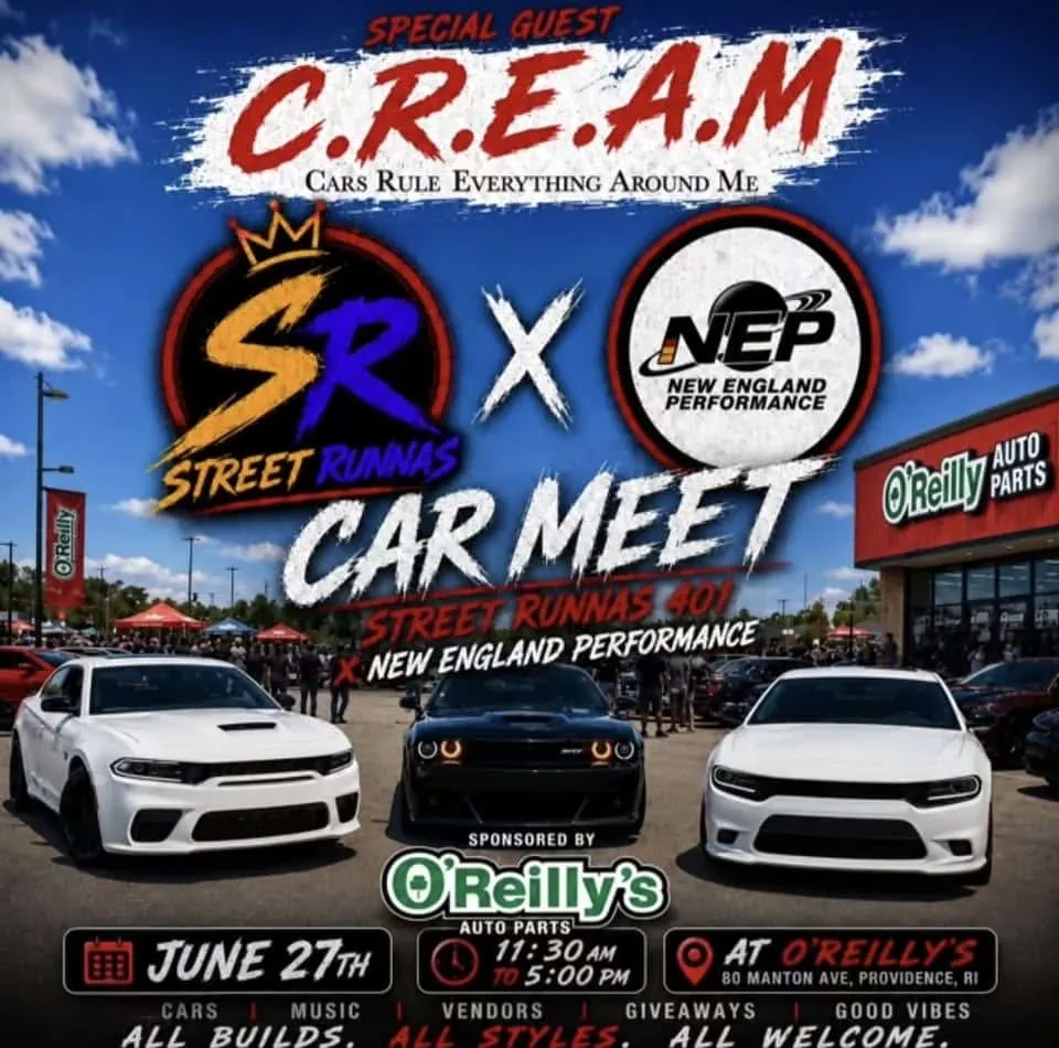 STREET RUNNAZ X NEP X C.R.E.A.M CAR MEET