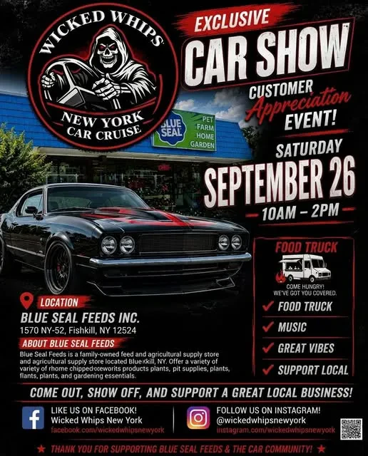 Wicked Whips New York Car Cruise - Exclusive Car Show
