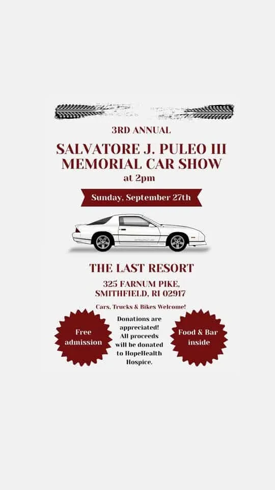 3rd Annual Memorial Salvatore Puleo Car Show
