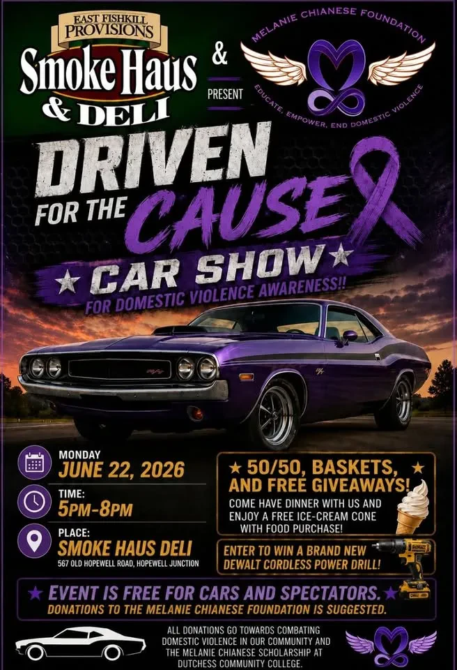 Driven for the Cause Car Show for Domestic Violence Awareness & Win a DeWalt Cordless Drill