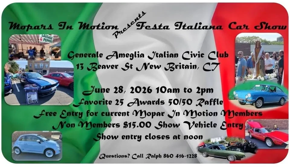 Festa Italiana Car Show 2026