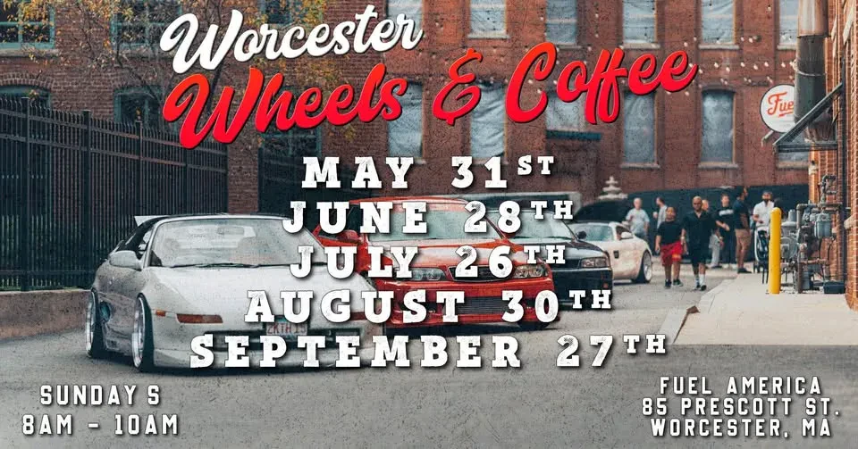 Worcester Wheels and Coffee-September sponsored by Mod Tongue Racing