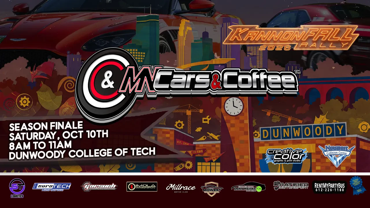 MN Cars & Coffee Season Finale at Dunwoody College of Tech