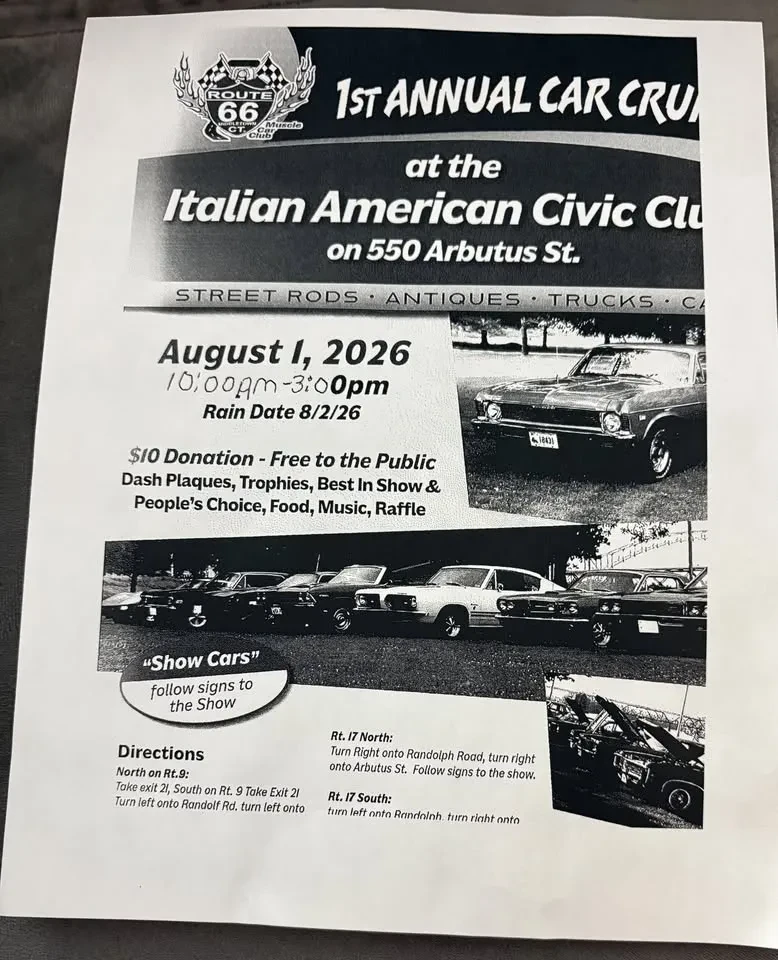 First Annual Car Cruise at Italian American Civic Club