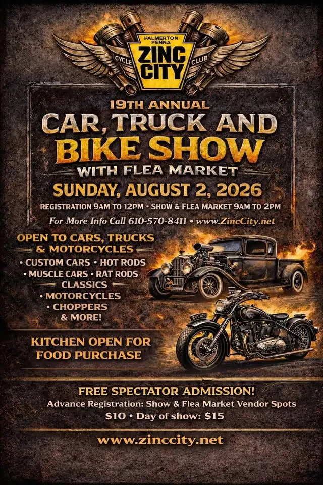 2026 Car Truck and Bike Show at Zinc City