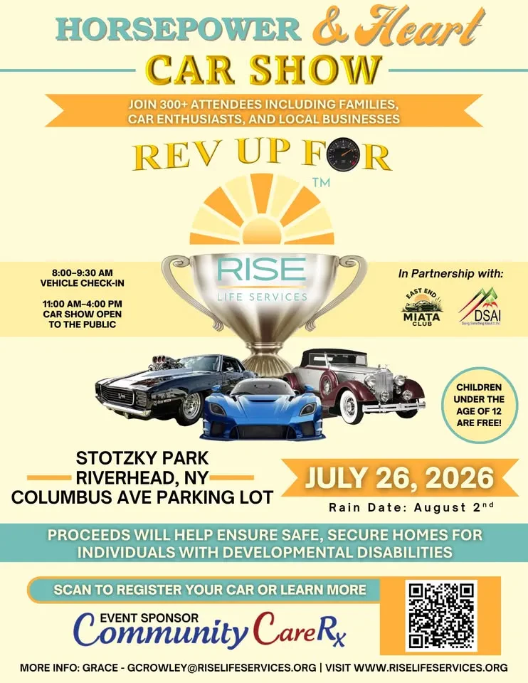 Rev Up for RISE! July 26th Car Show