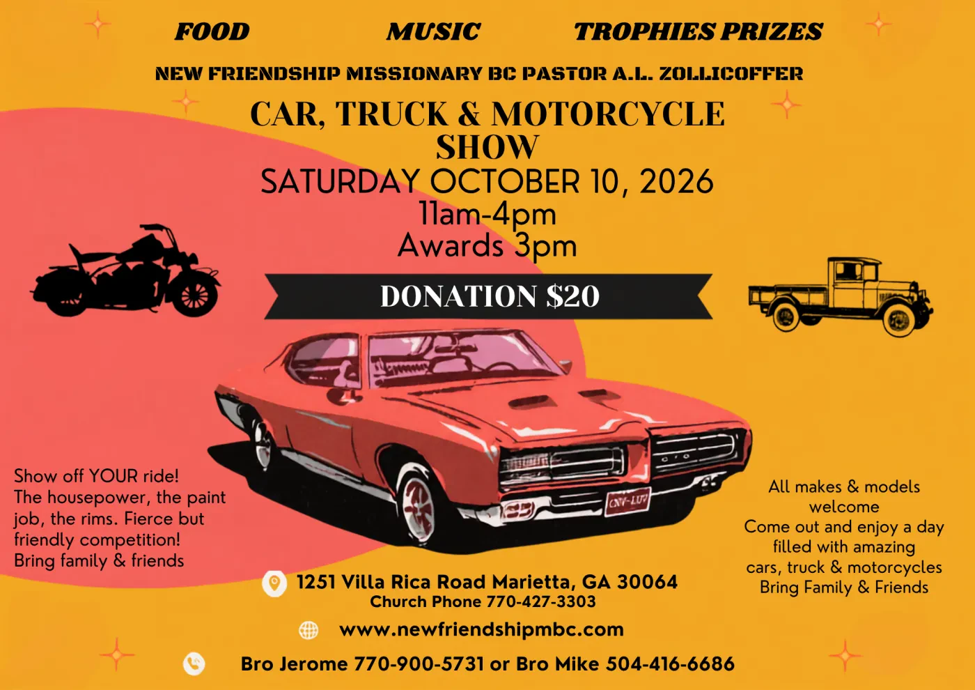 Car, Truck & Motorcycle Show
