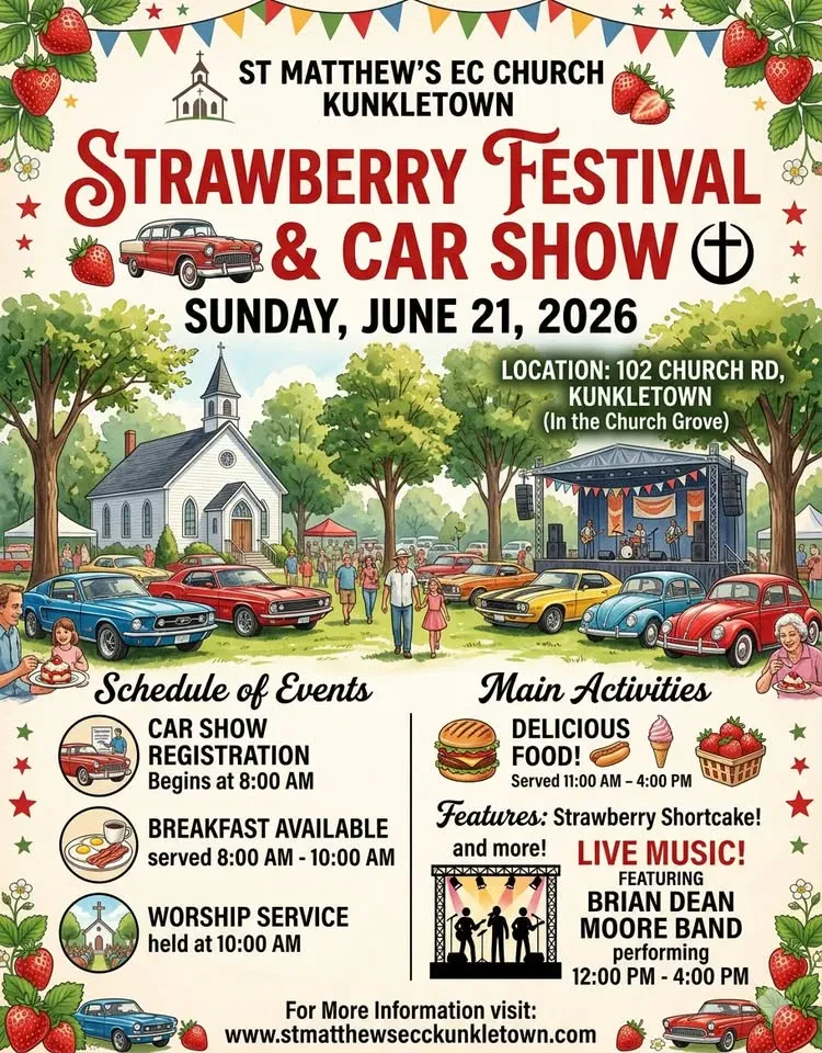 St Matthew's EC Church Strawberry Festival & Car Show