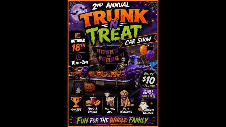 2nd Annual Trunk N Treat Car Show