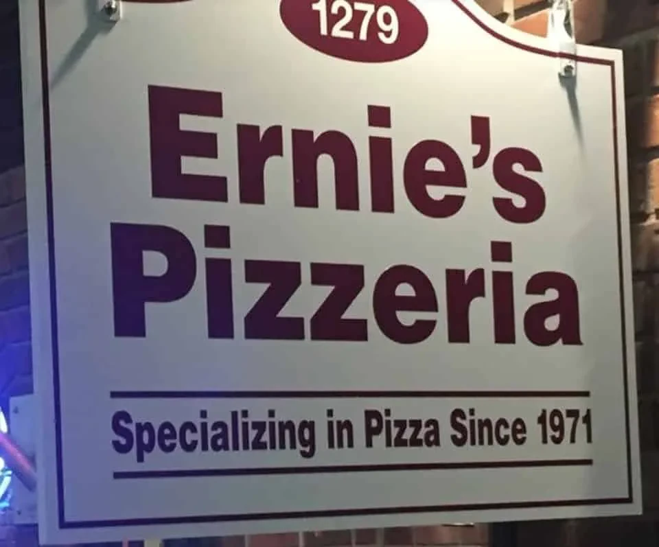 Parking Lot Pizza Get Together #5 Oct 7, Ernie's Pizzeria in New Haven, CT.
