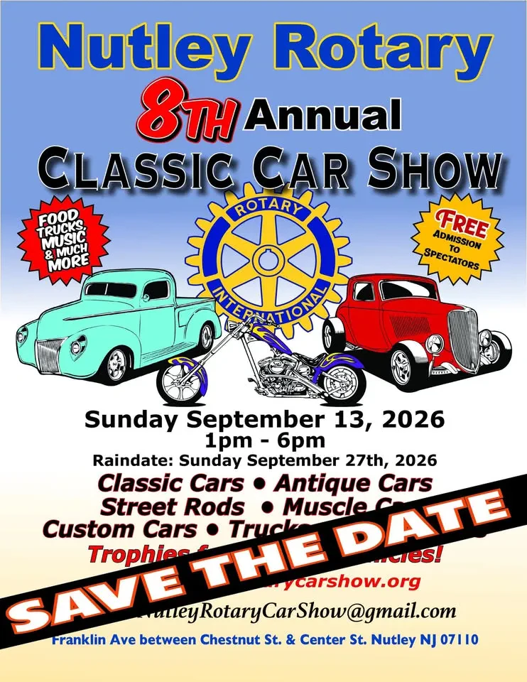 NutleyRotary Car Show