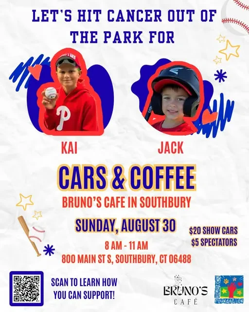 Cars & Coffee - Let's Hit Cancer Out of the Park