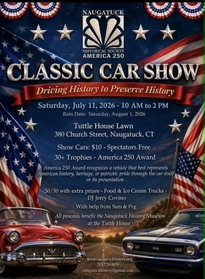Naugatuck Historical Society Classic Car Show