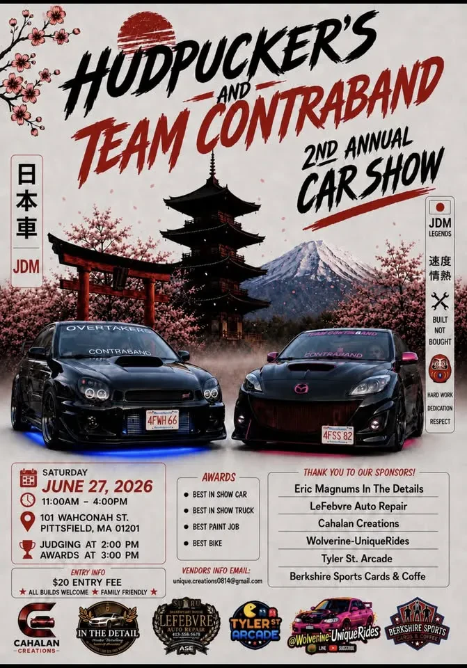 Hudpuckers & Team Contraband Car Show