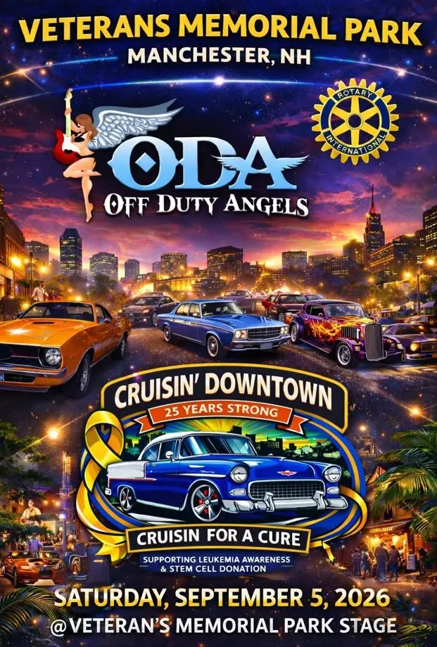 Cruising Downtown Manchester’s 25th Annual Car Show