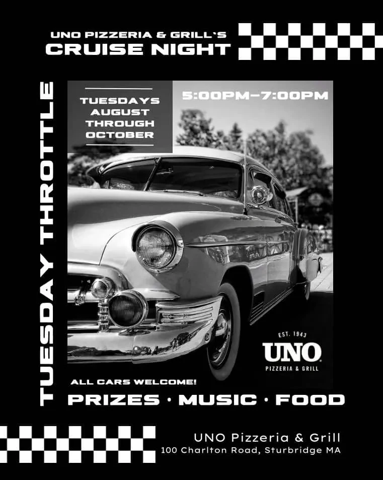 Tuesday Throttle Car Show @ UNO’s