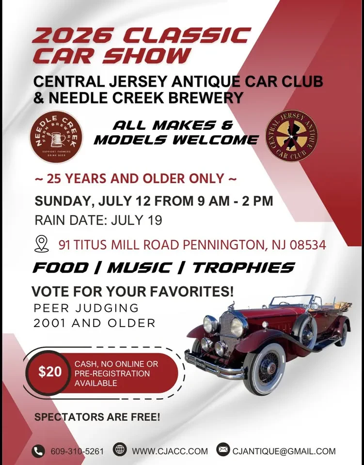 Classic Car Show at Needle Creek Farm Brewery