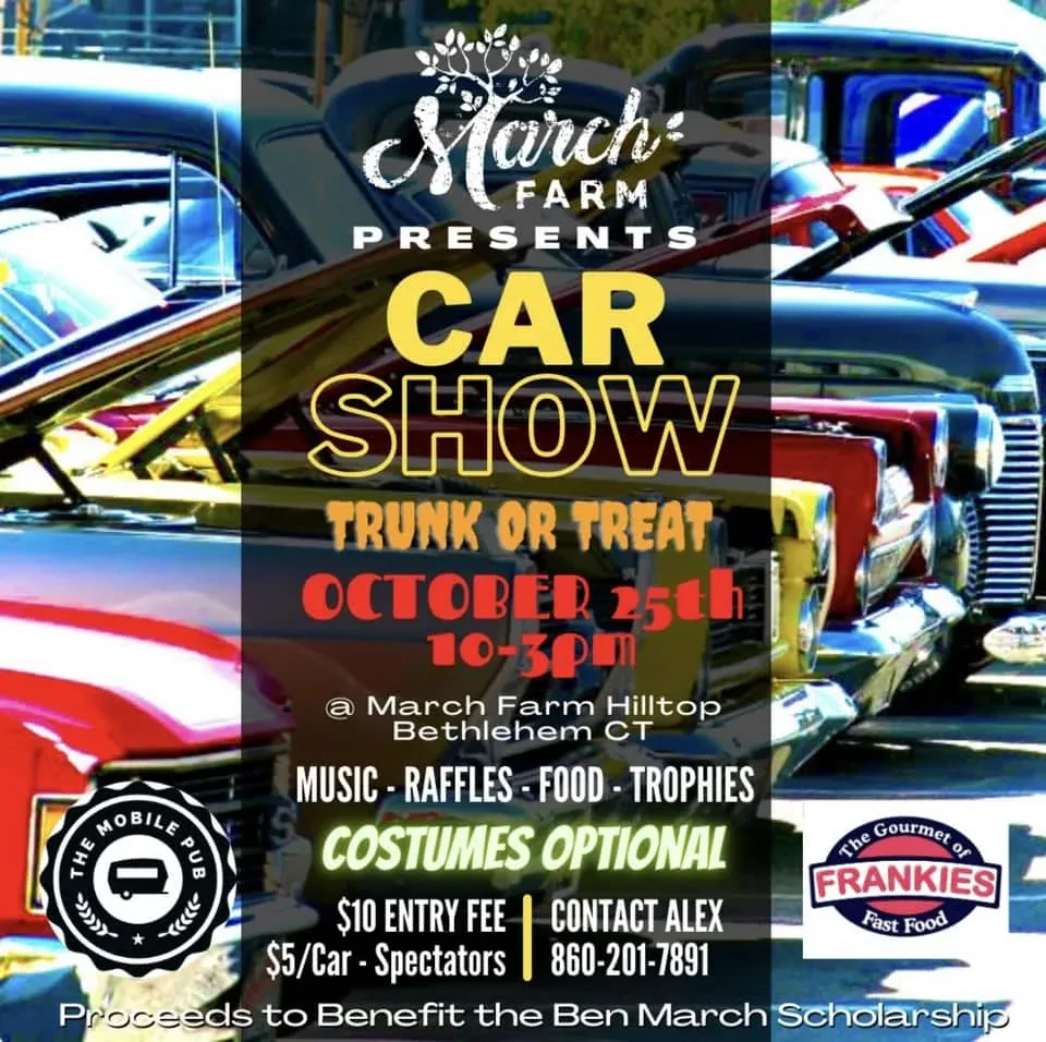 March farms trunk or treat car show 2026