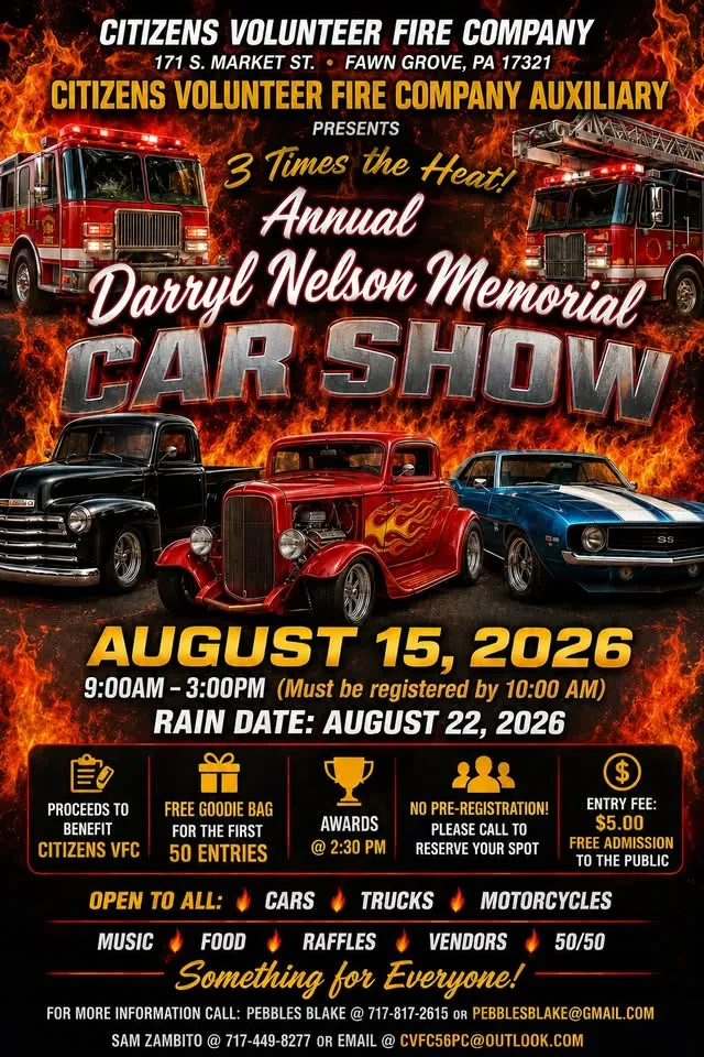 Annual Darryl Nelson Memorial Car Show