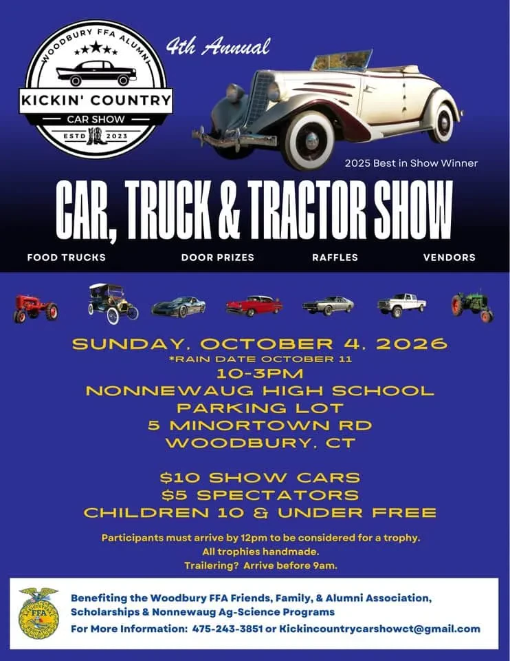 4th Annual Kickin’ Country Car, Truck and Tractor Show