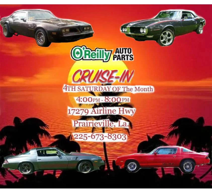 O’Reilly Auto Parts Cruise-In - Cars and Coffee Events