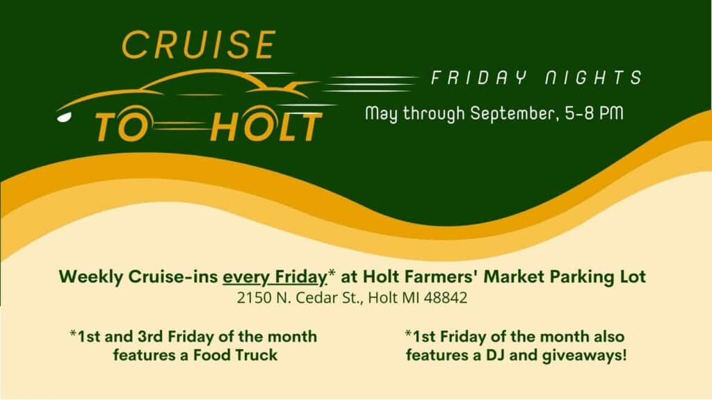 Cruise to Holt Cars and Coffee Events