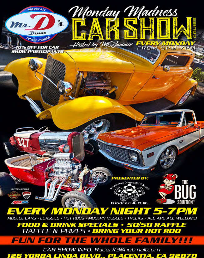 Monday Madness Car Show Cars and Coffee Events