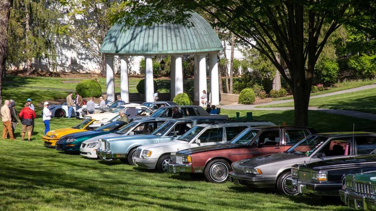 The 2024 Greenbrier Concours d'Elegance Cars and Coffee Events