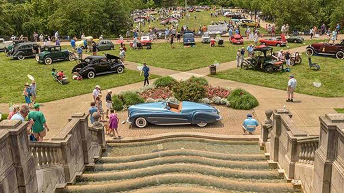 Cincinnati Concours d'Elegance Cars and Coffee Events