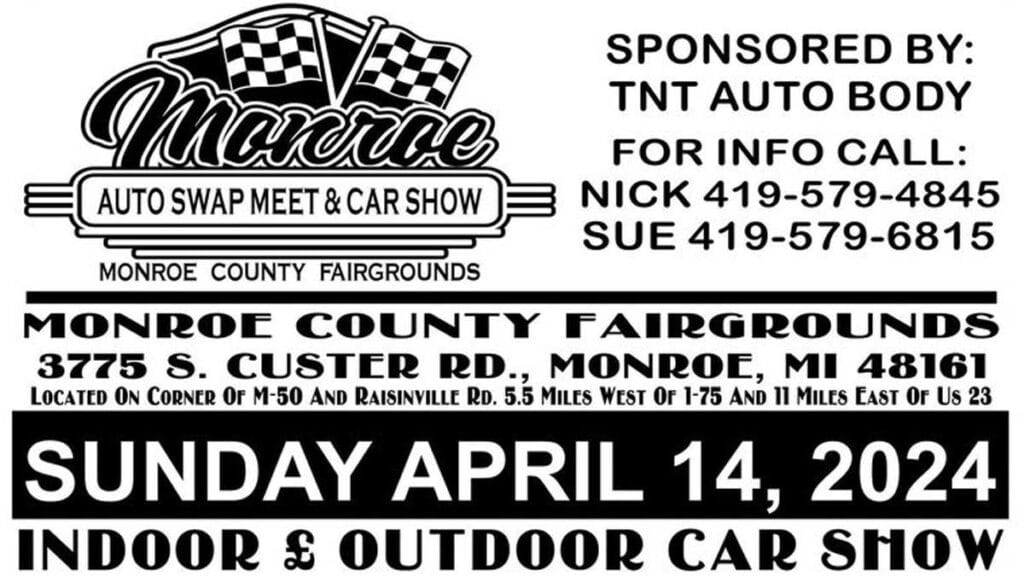 Monroe Fall Auto Swap Meet & Car Show Cars and Coffee Events