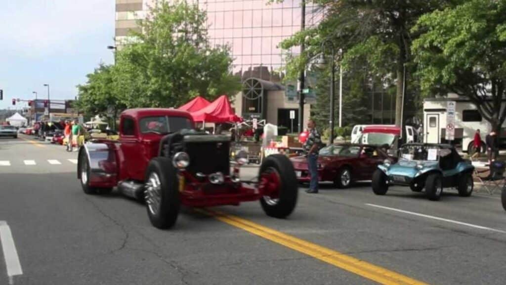 22nd annual cruising downtown manchester nh cars and coffee events