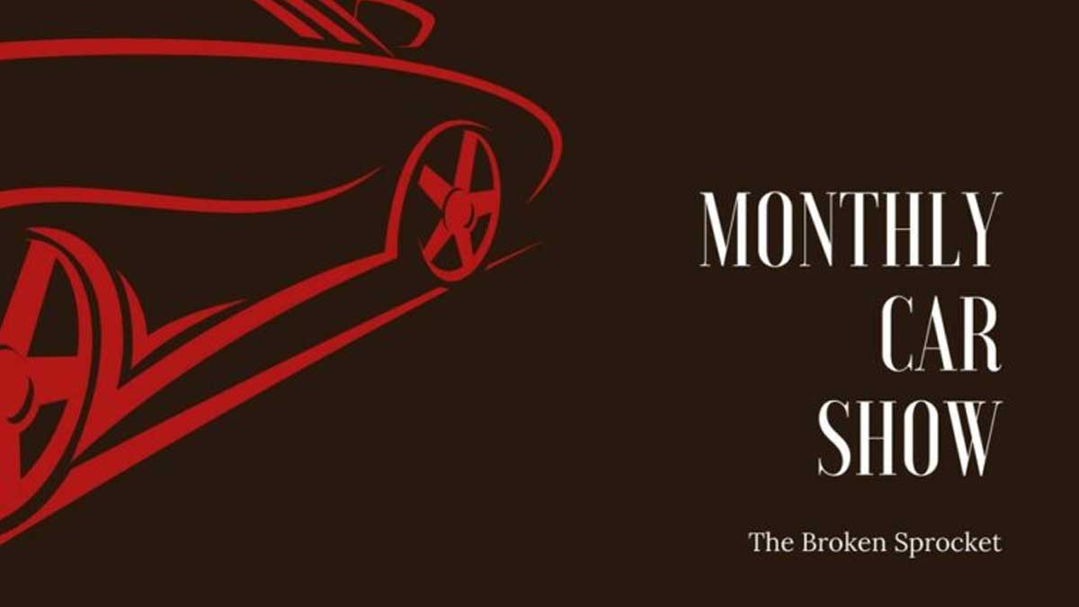 Monthly Car Show at The Broken Sprocket Cars and Coffee Events