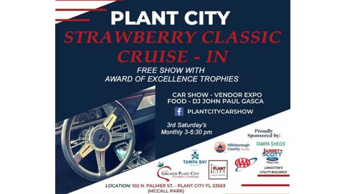 Plant City Strawberry Classic CruiseIn Cars and Coffee Events