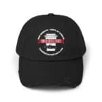 Cars And Coffee Events Unisex Distressed Cap w/ Logo