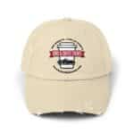 Cars And Coffee Events Unisex Distressed Cap w/ Logo - Image 9