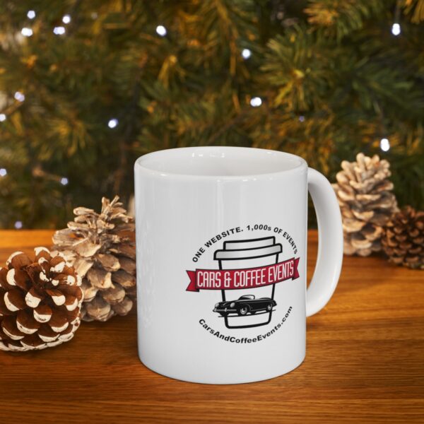 Cars and Coffee Events Ceramic Coffee Mug (11oz, 15oz) - Image 6