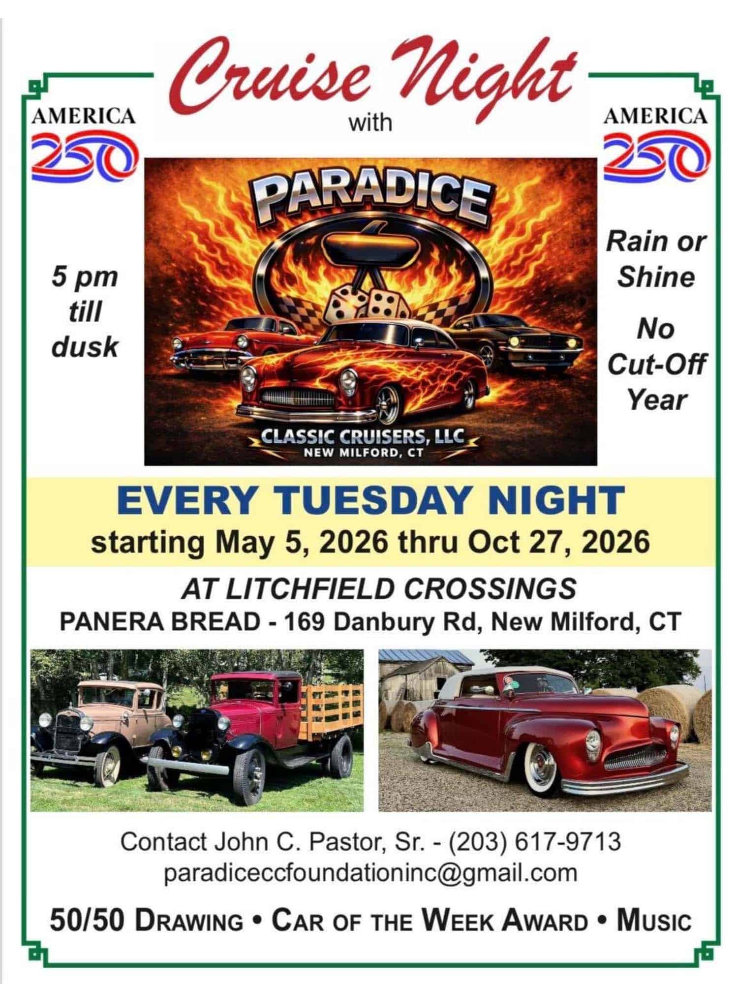 Litchfield Crossings Tuesday Cruise - Cars and Coffee Events